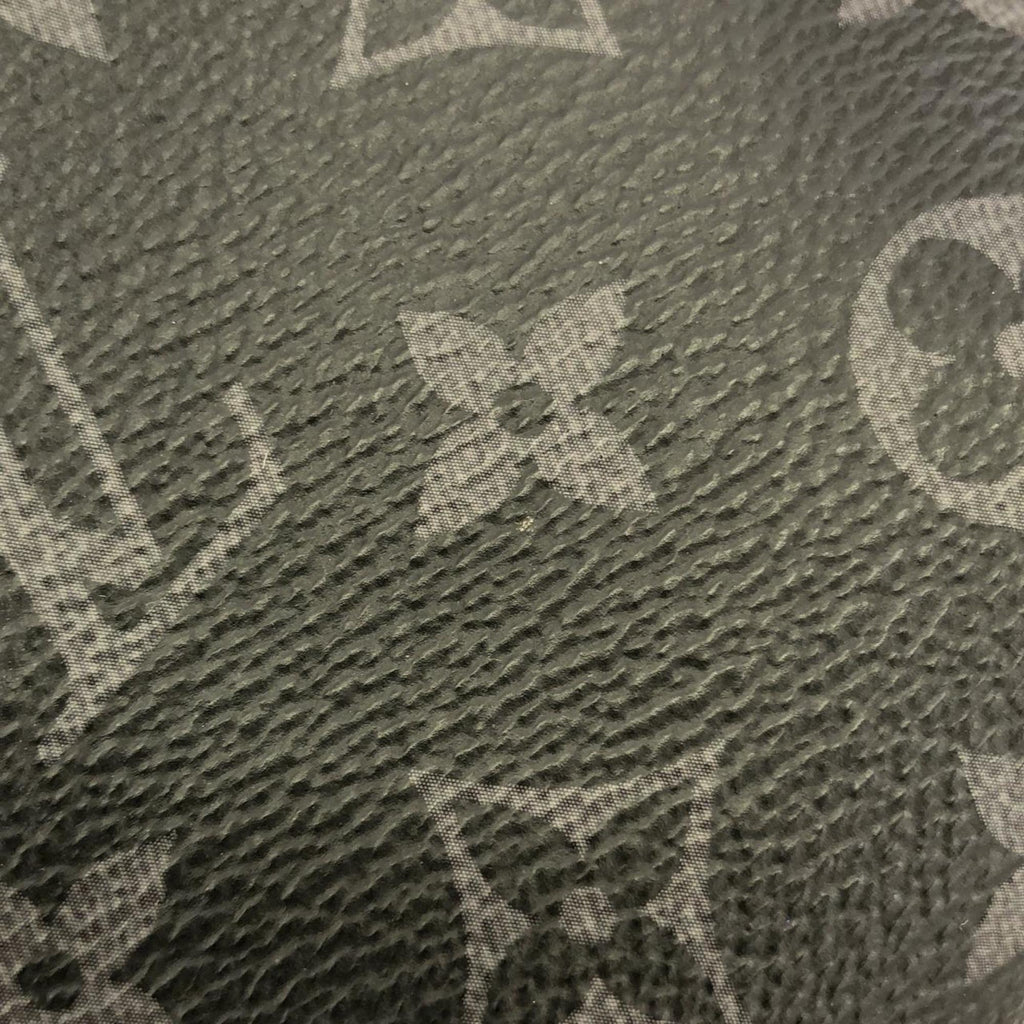 Louis Vuitton Taigarama Black Coated Canvas Leather Backpack