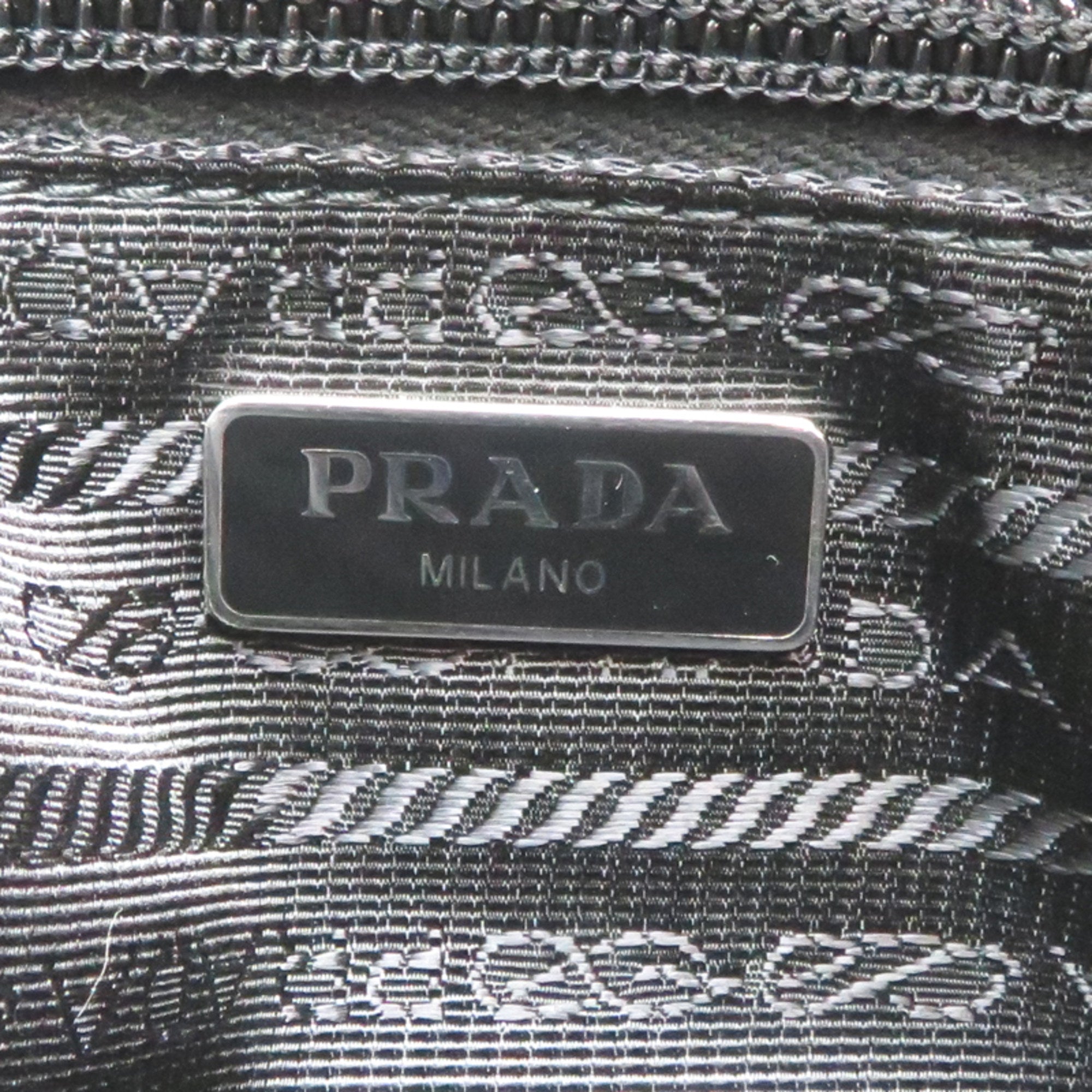 Prada Black Nylon Pouch