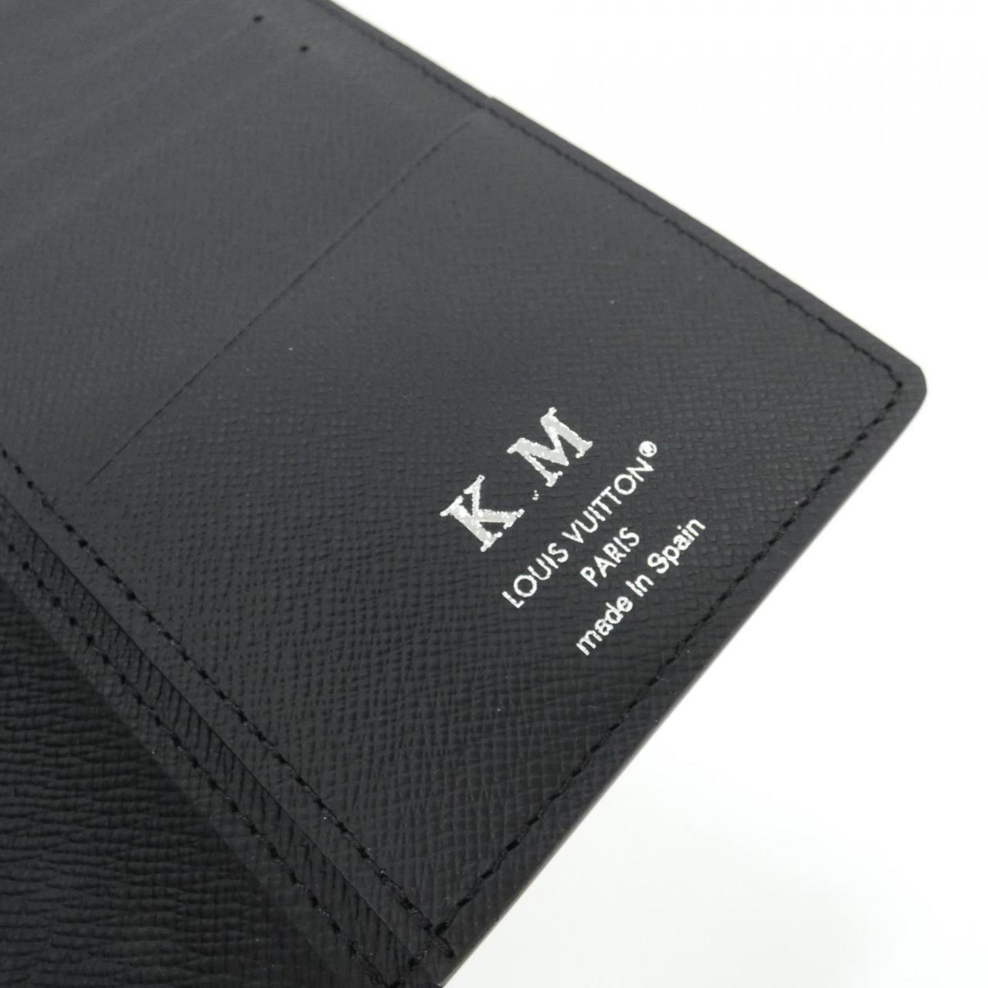 Louis Vuitton Monogram Eclipse Black Coated Canvas Long Wallet