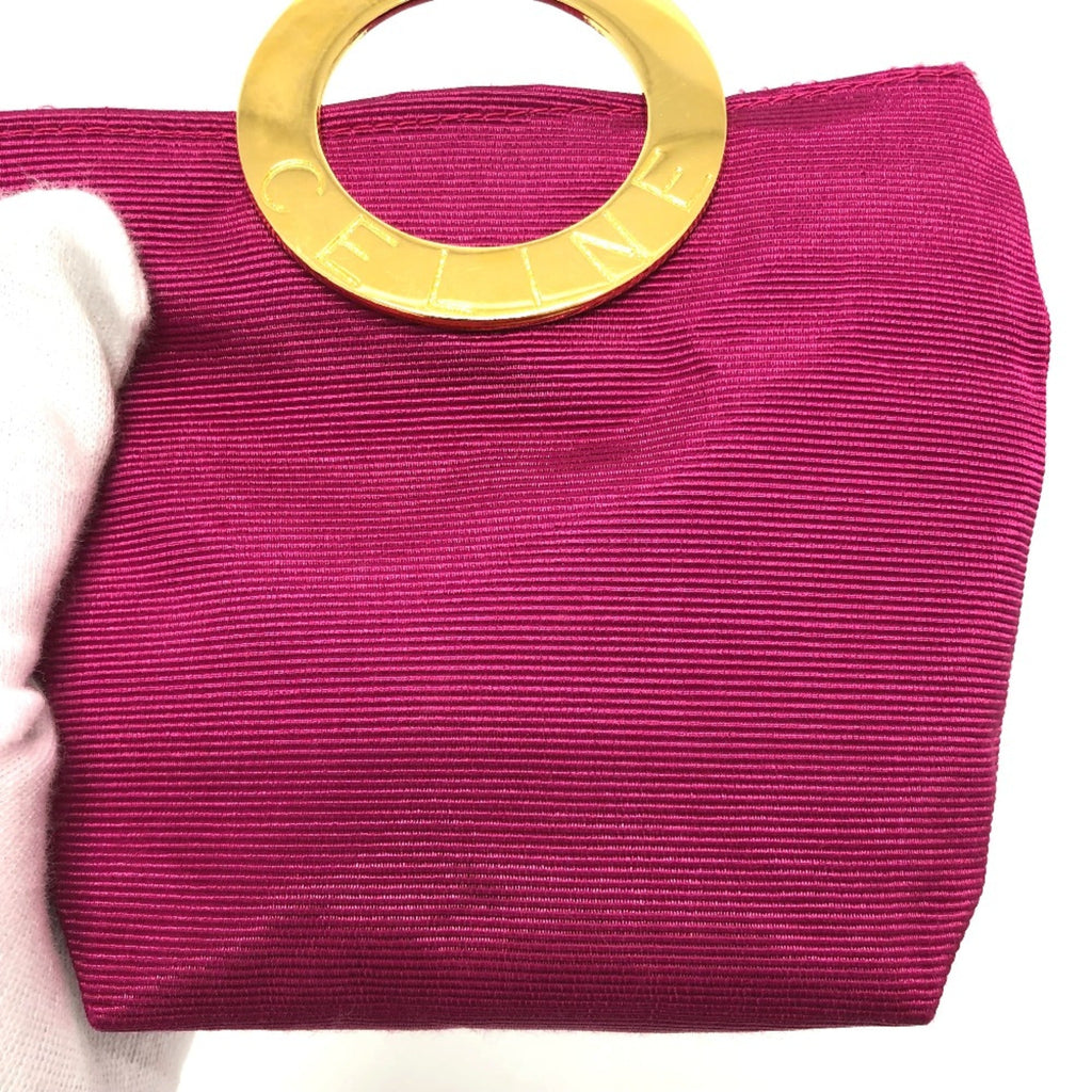 Celine Pink Cloth Pouch