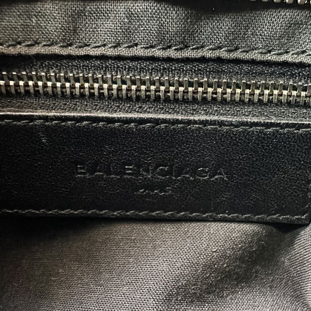 Balenciaga Dark Brown Navy Orange Hand