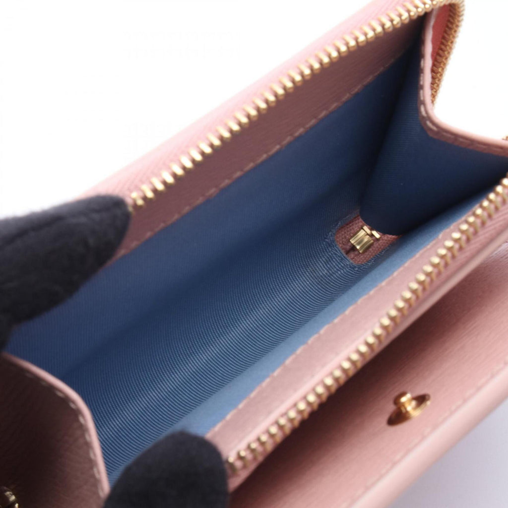 Gucci Pink Leather Wallet (Bi-Fold) (Pre-Owned)
