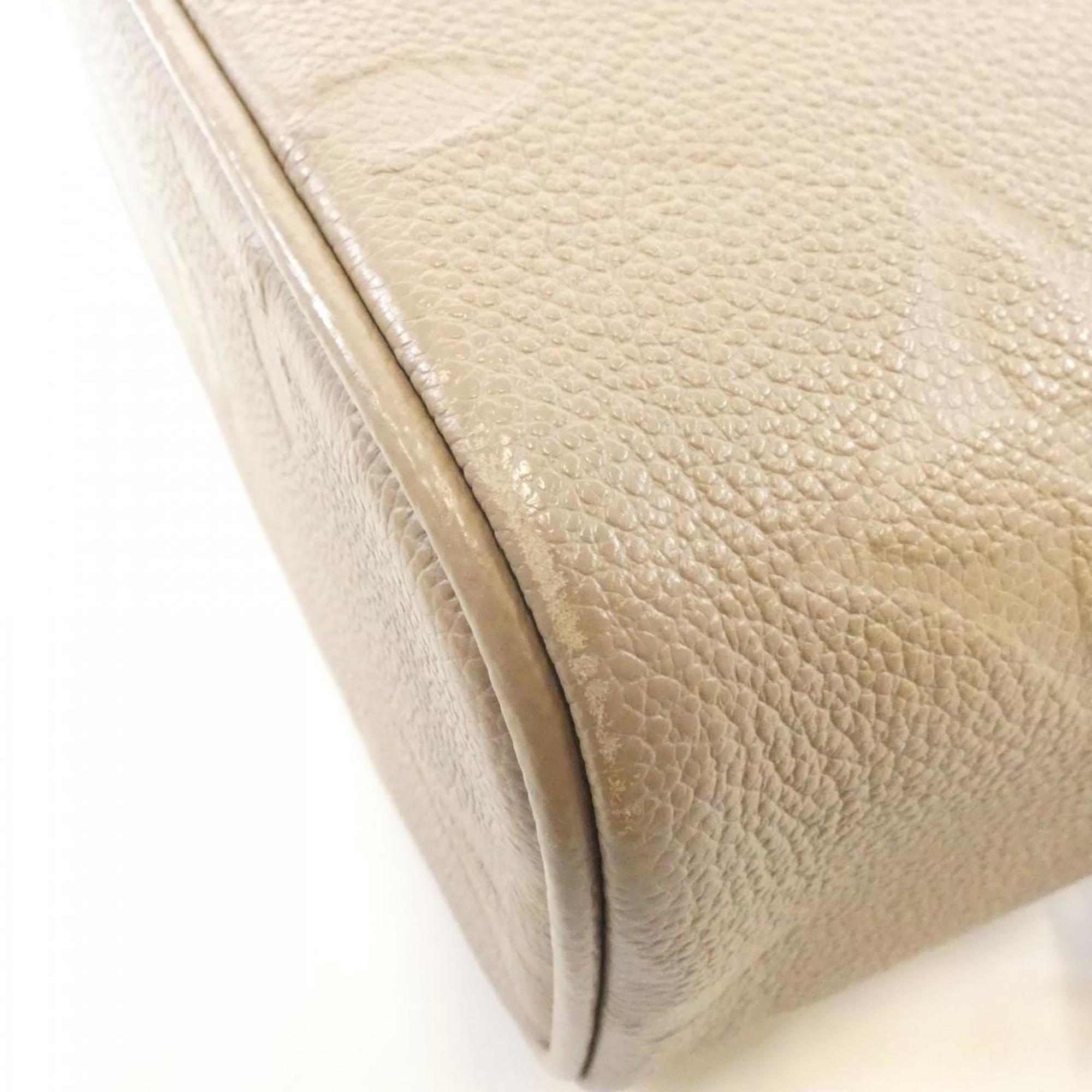 Louis Vuitton Tourterelle Leather Handbag