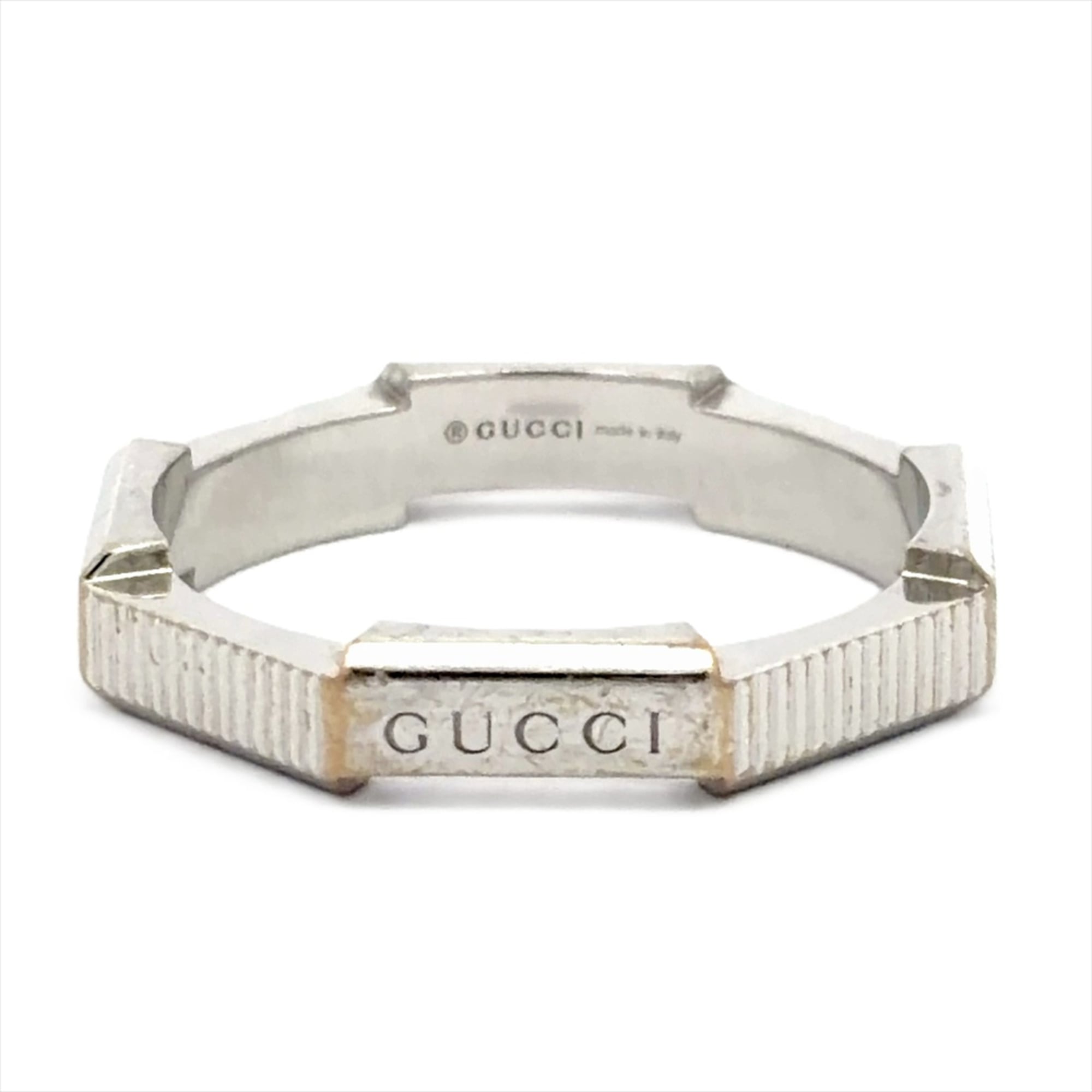 Gucci White White Gold (18K) (Pre-Owned)