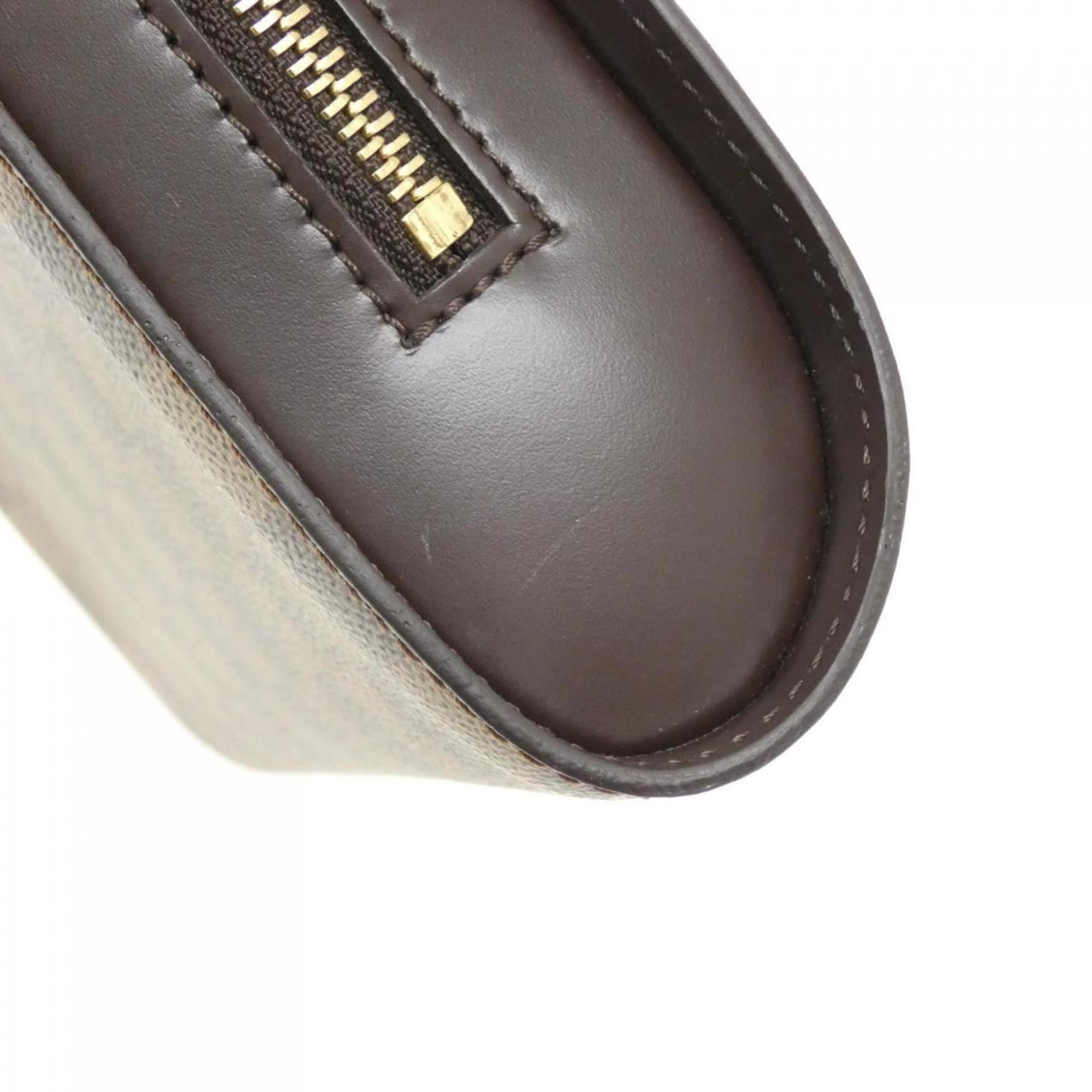 Louis Vuitton Damier Ebene Coated Canvas Handbag