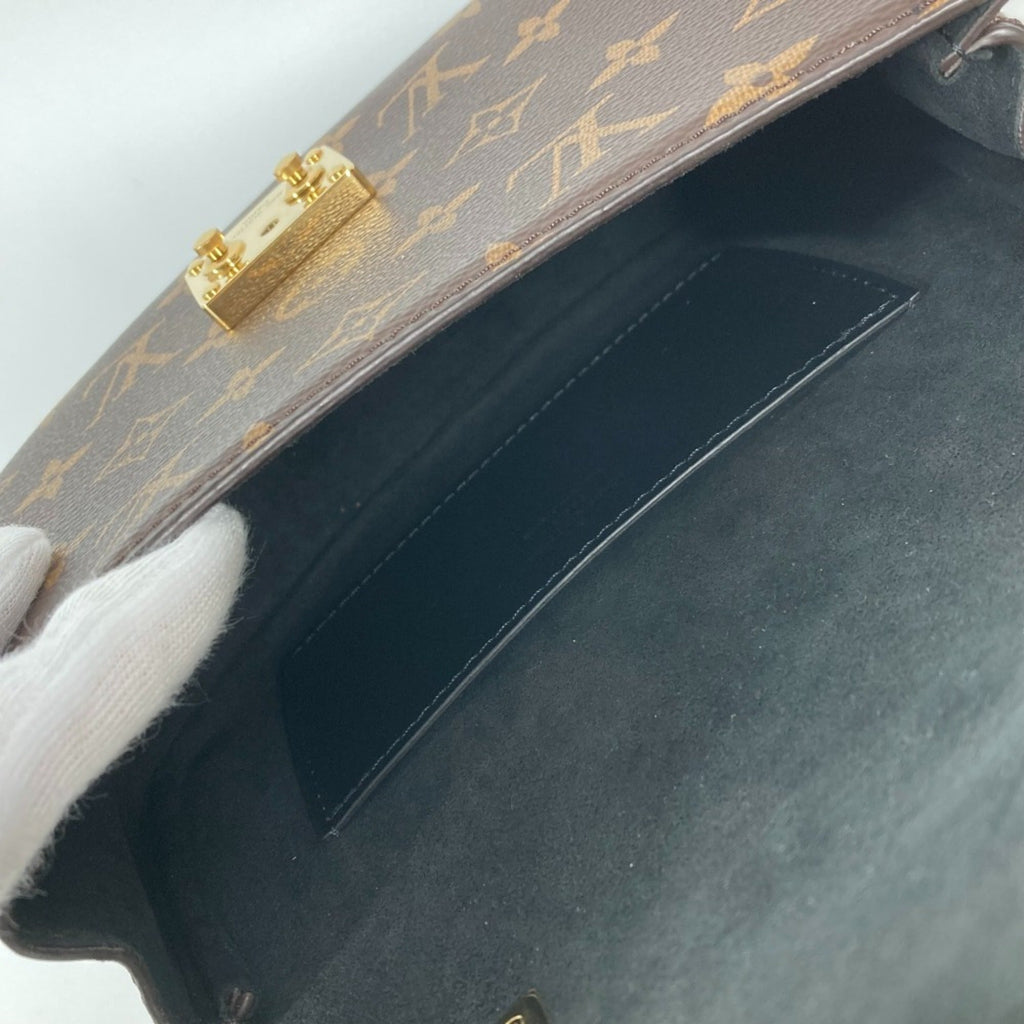 Louis Vuitton Beige Brown Monogram Reverse Monogram Reverse Handbag Shoulder Bag