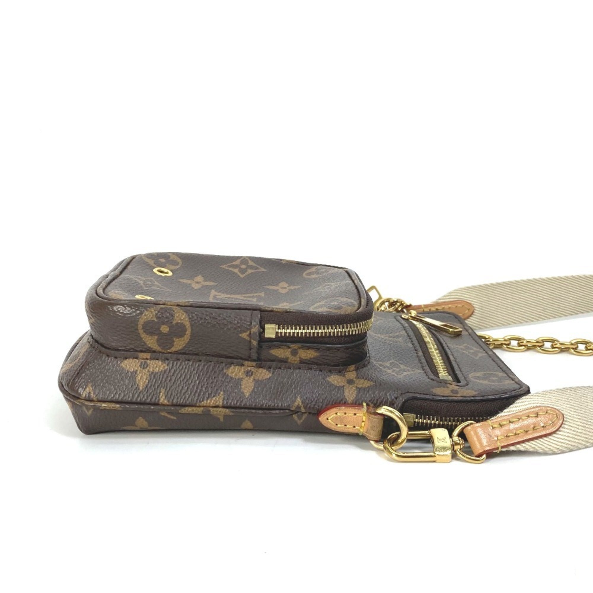 Louis Vuitton Monogram Brown Monogram Monogram Handbag Pochette Shoulder Bag
