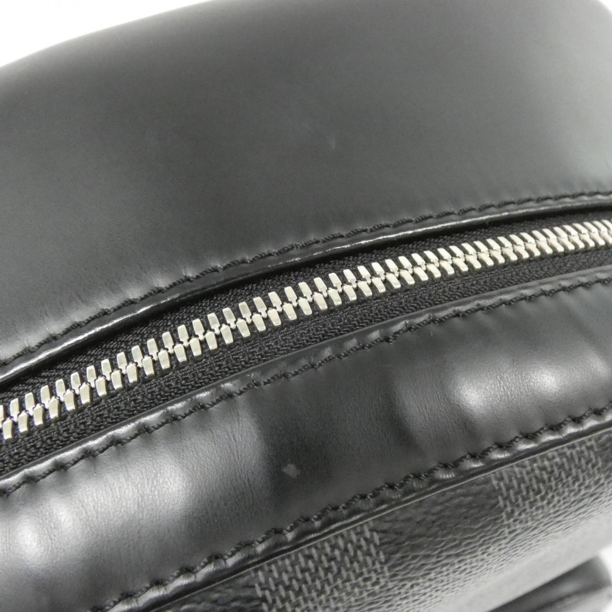 Louis Vuitton Graphite Coated Canvas Backpack