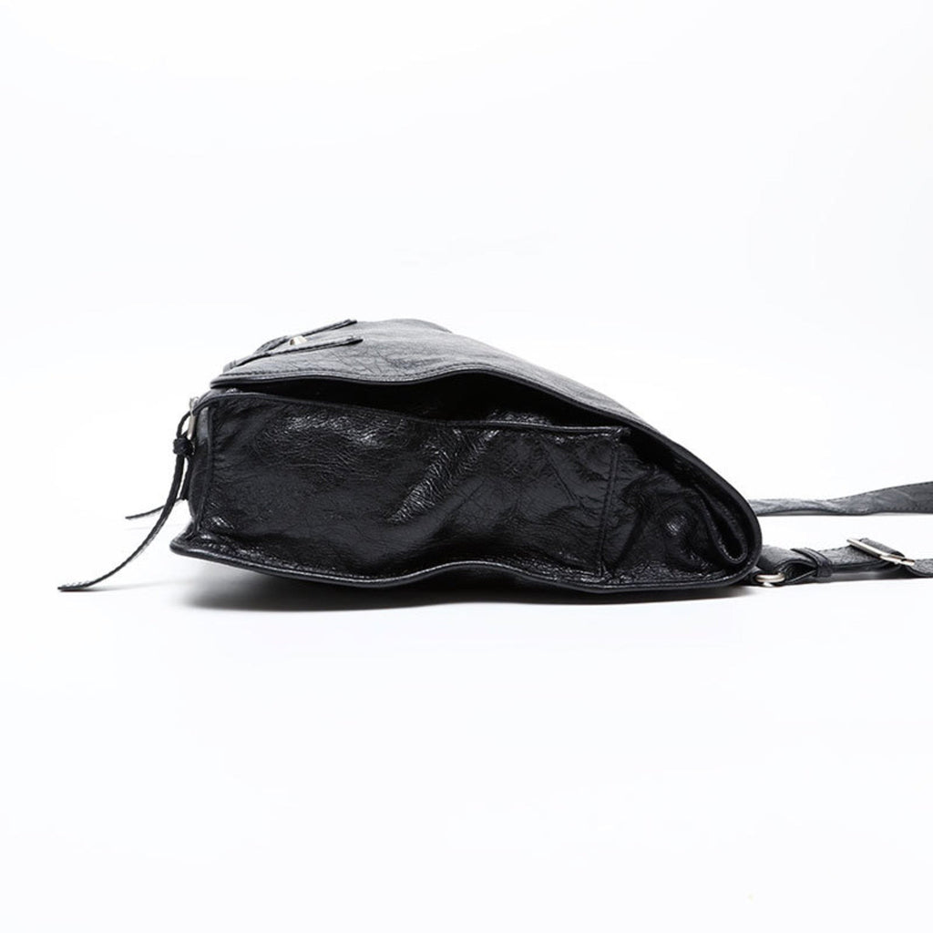 Balenciaga Black Leather Shoulder