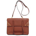 Fendi Brown Leather Shoulder Bag