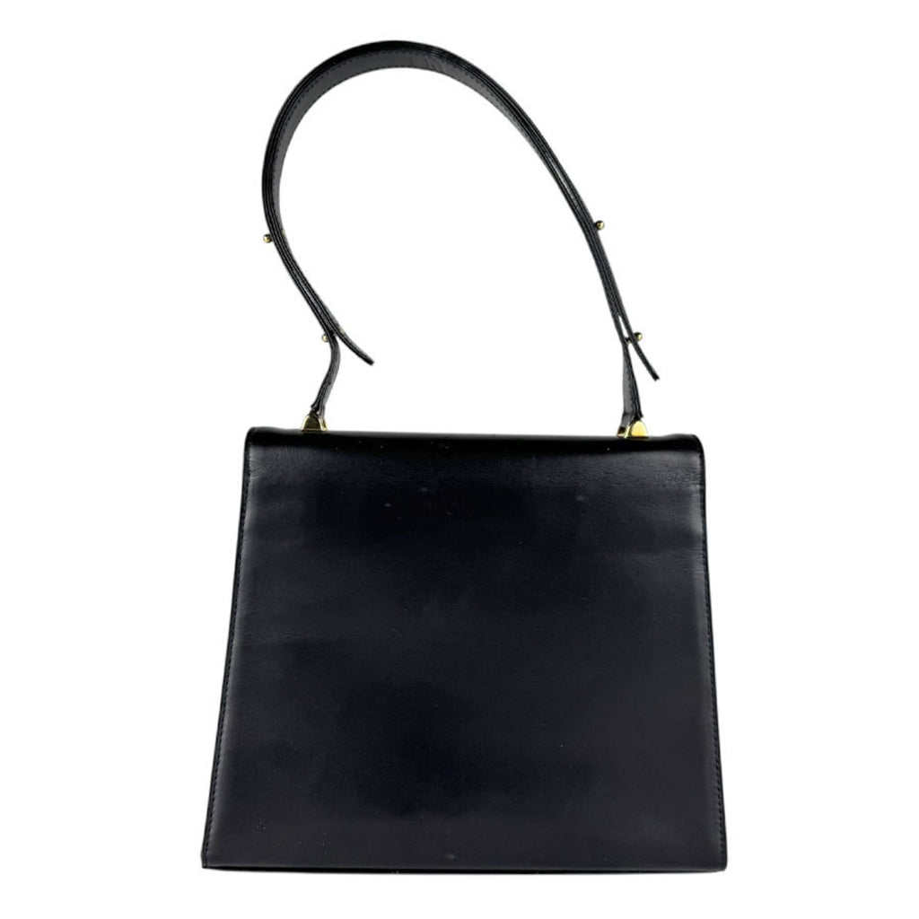 Louis Vuitton Noir Leather Shoulder Bag