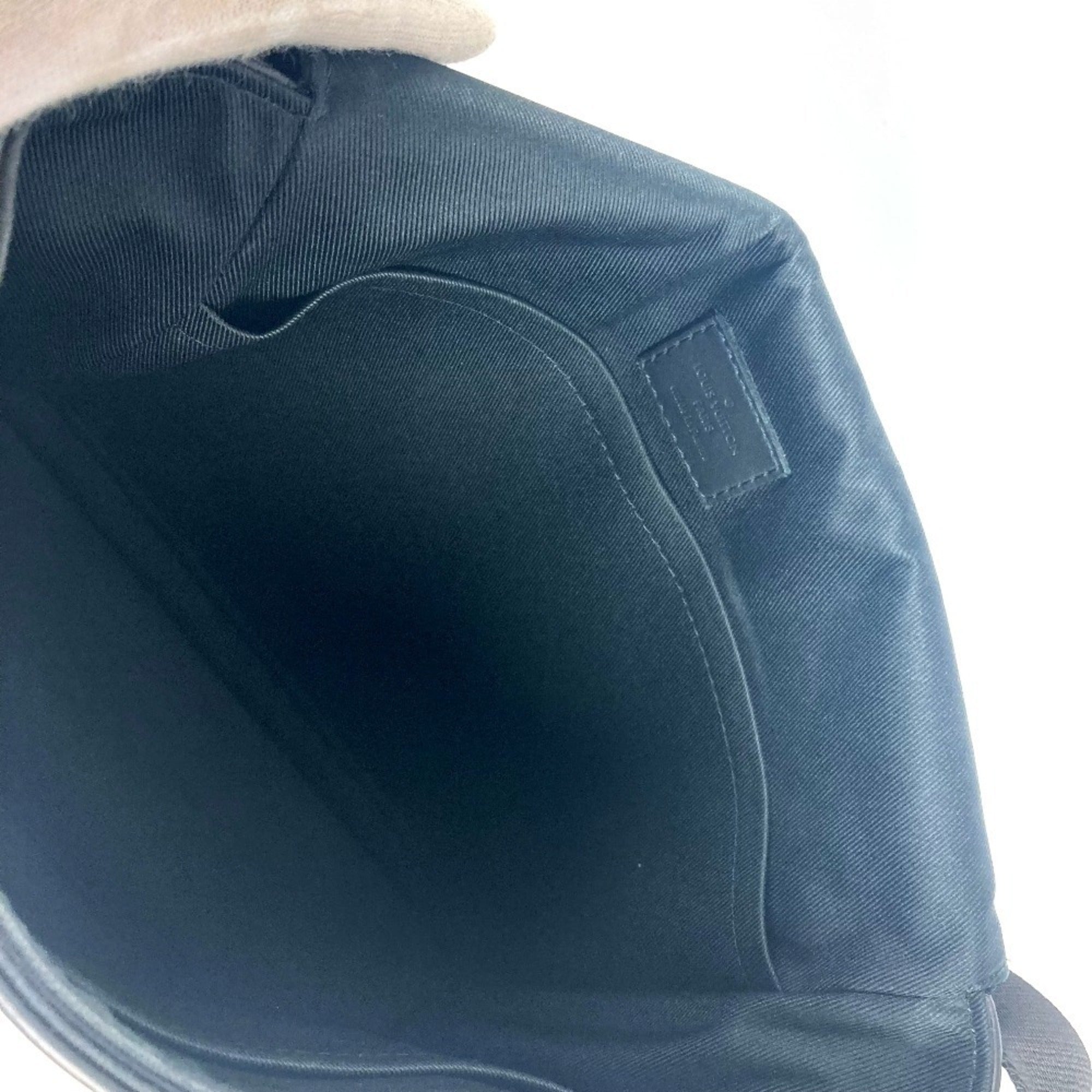 Louis Vuitton Black Damier Infini Shoulder Bag
