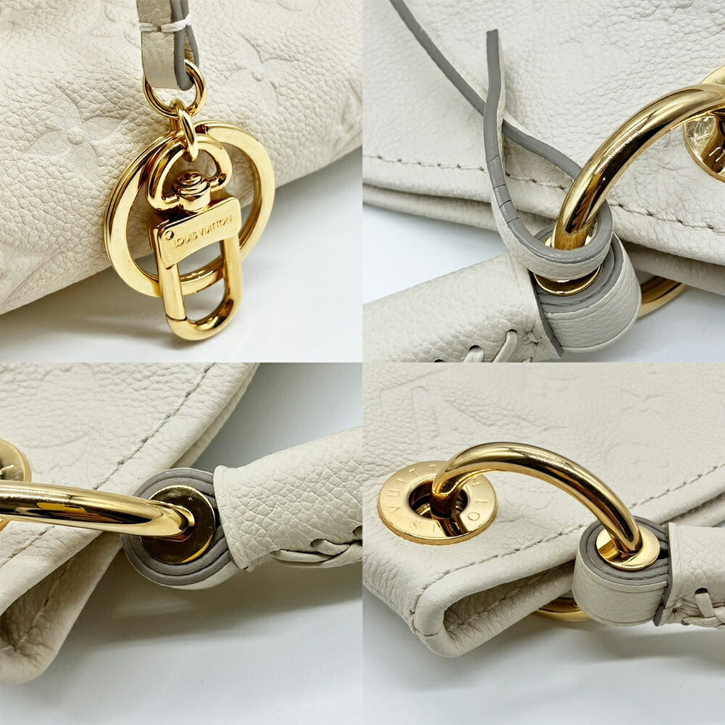 Louis Vuitton Monogram Empreinte Ivory Neige Monogram Empreinte Handbag