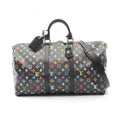Louis Vuitton Black Multi-Color Monogram Multicolore Leather Boston Bag