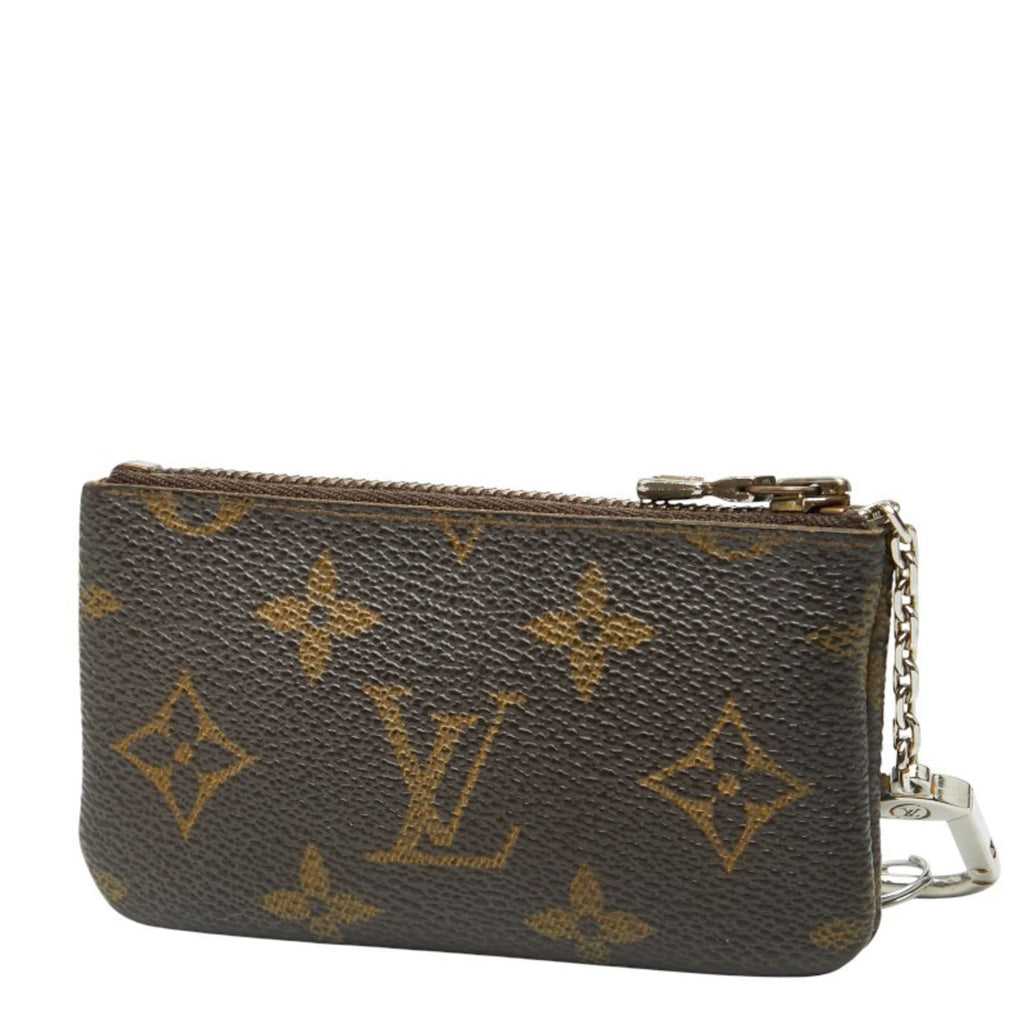 Louis Vuitton Brown Pvc Leather Coin Purse/Coin Case
