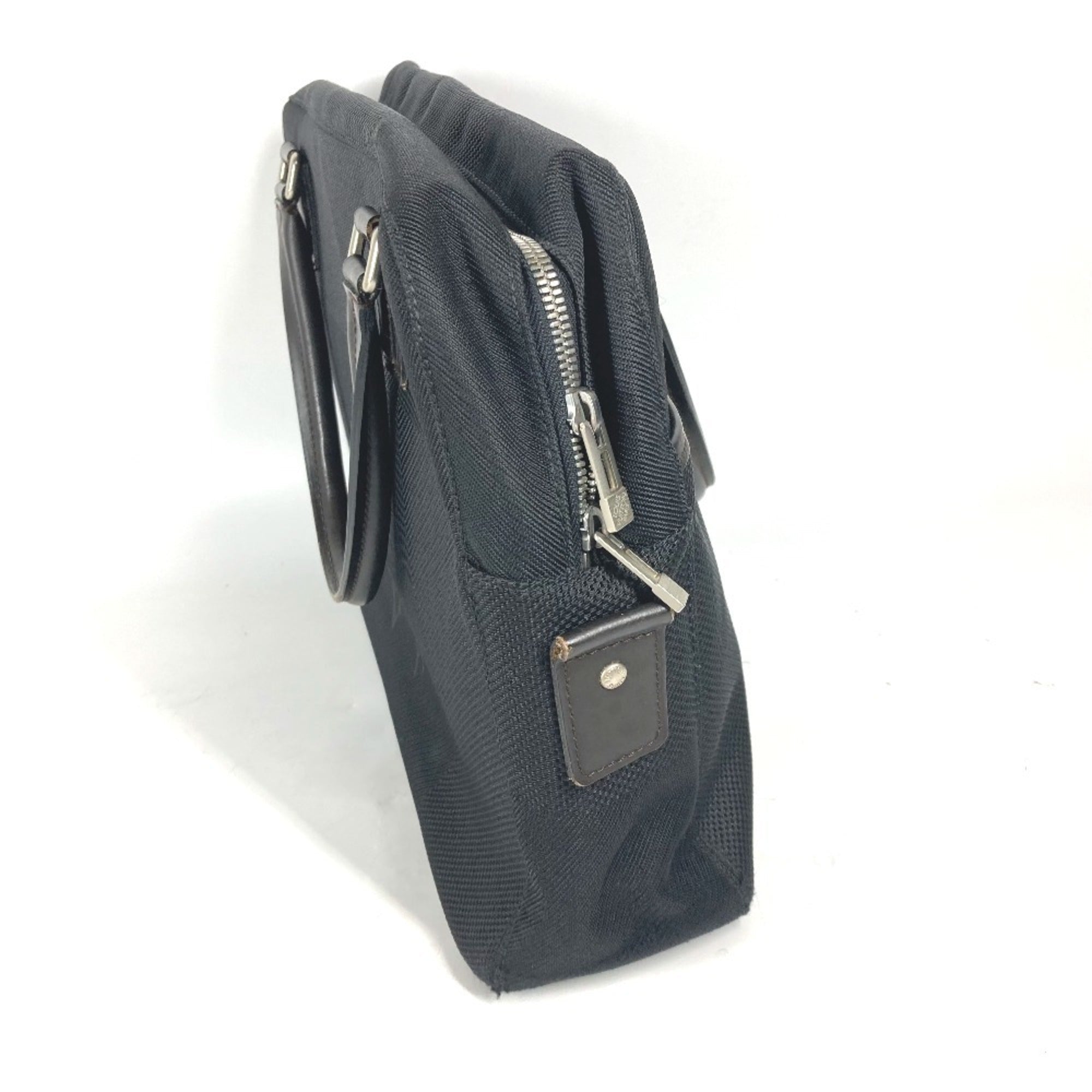Louis Vuitton Black Damier Geant Briefcase Handbag Tote Bag