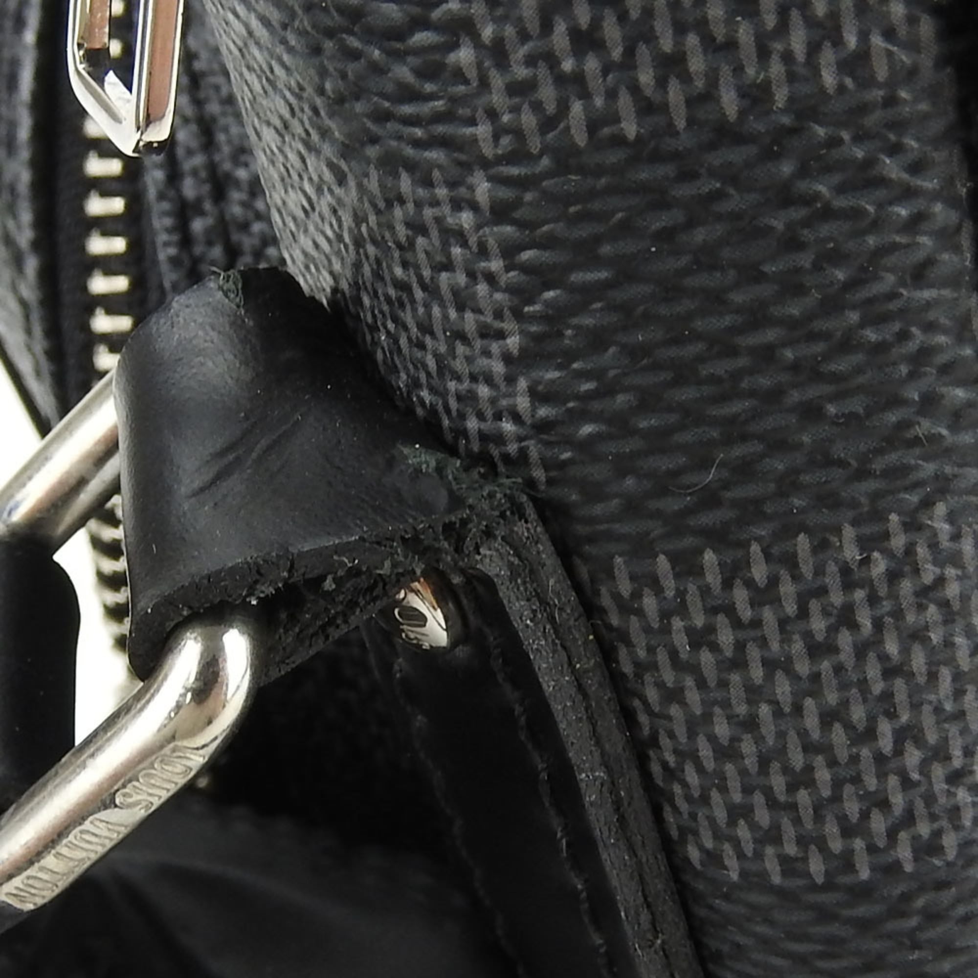 Louis Vuitton Damier Graphite Black Gray Damier Graphite Pochette Shoulder Bag