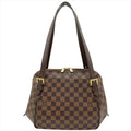 Louis Vuitton Damier Brown Damier Canvas Damier Canvas Shoulder Bag