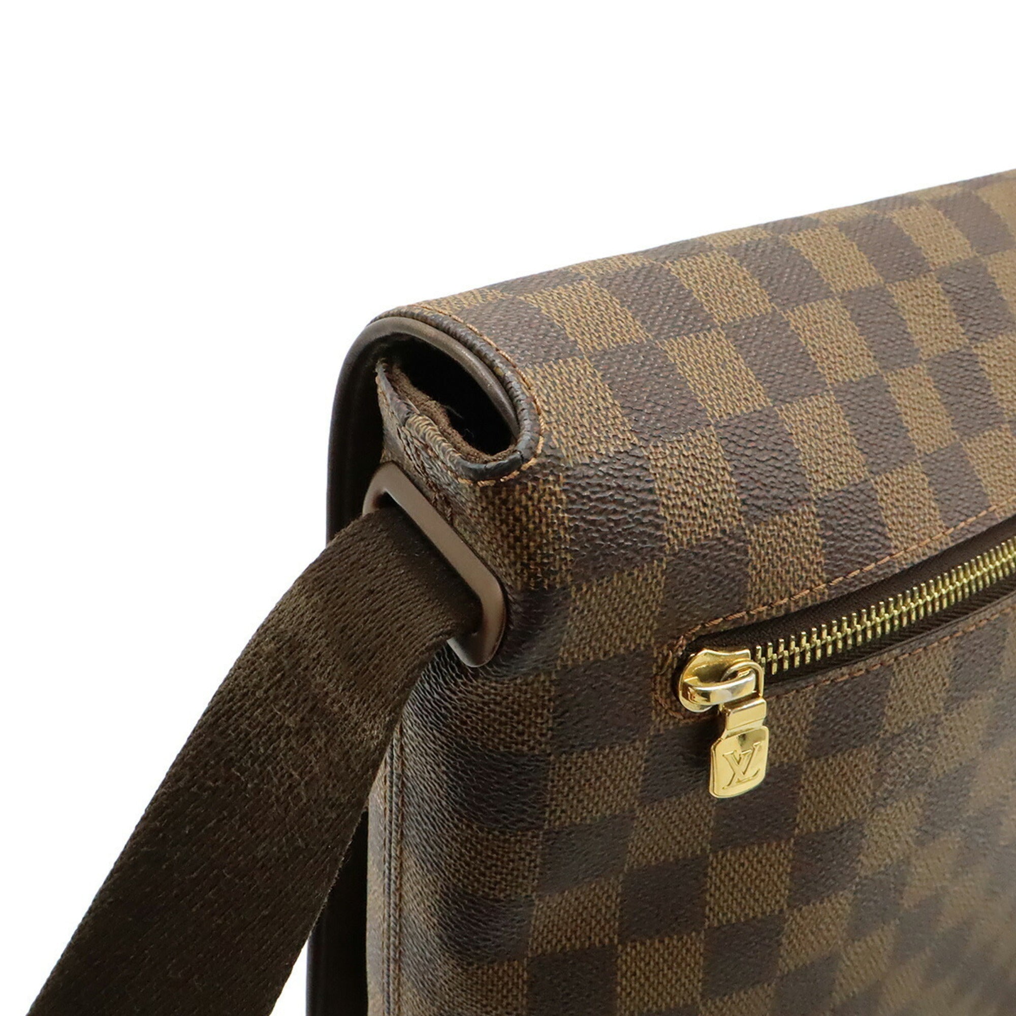 Louis Vuitton Brown Damier Canvas Pvc Shoulder Bag