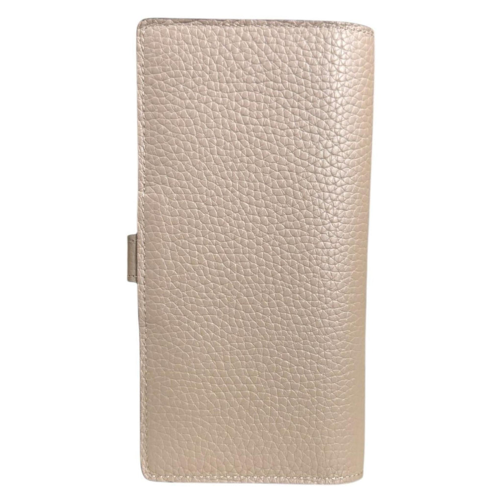 Louis Vuitton Beige Galle Leather Long Wallet