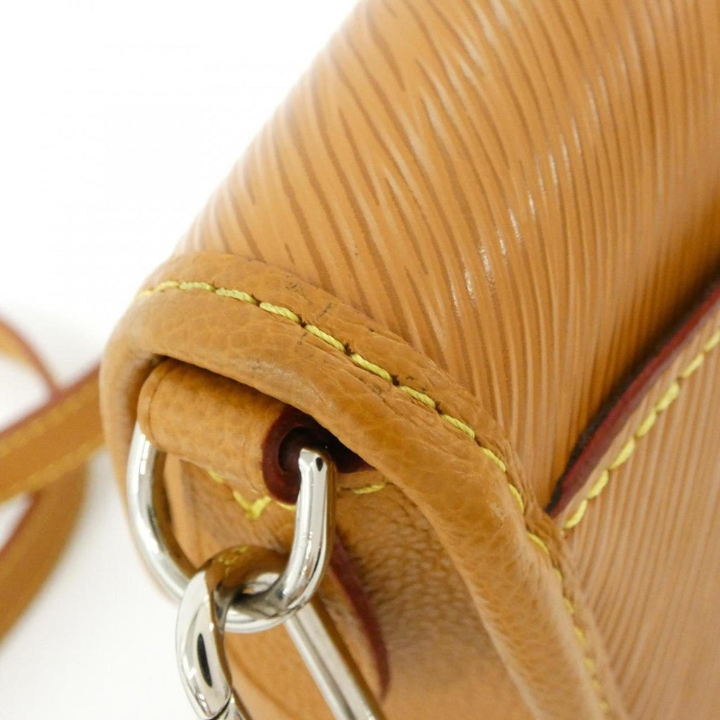 Louis Vuitton Gold Brown Gold Orange Leather Shoulder Bag