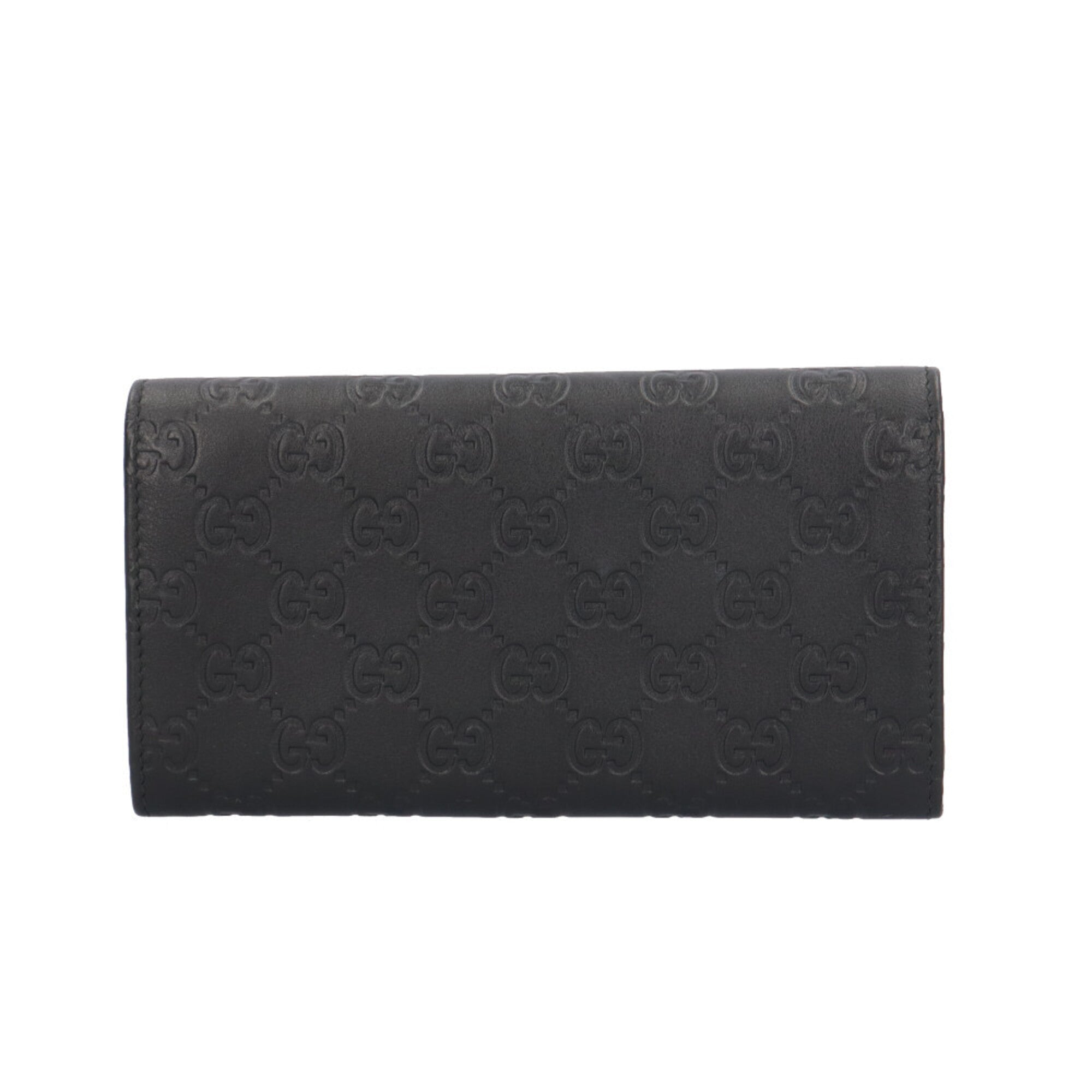 Gucci Black Leather Coin Purse/Coin Case (Pre-Owned)