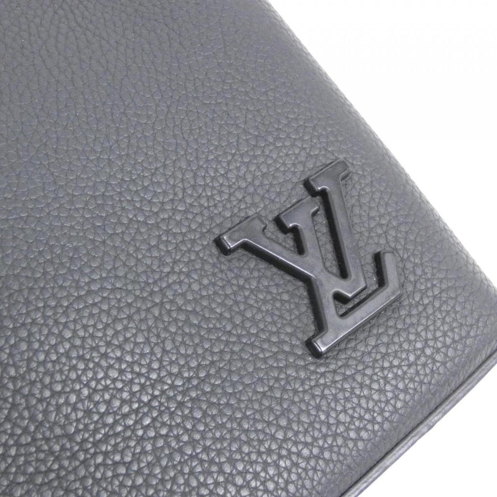 Louis Vuitton Black Leather Handbag Pouch