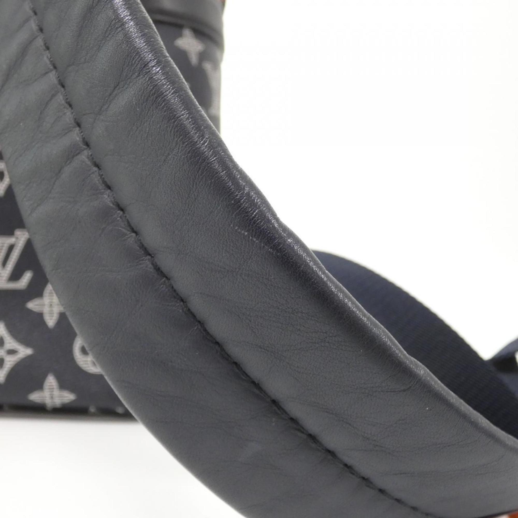 Louis Vuitton Monogram Blue Marine Coated Canvas Backpack
