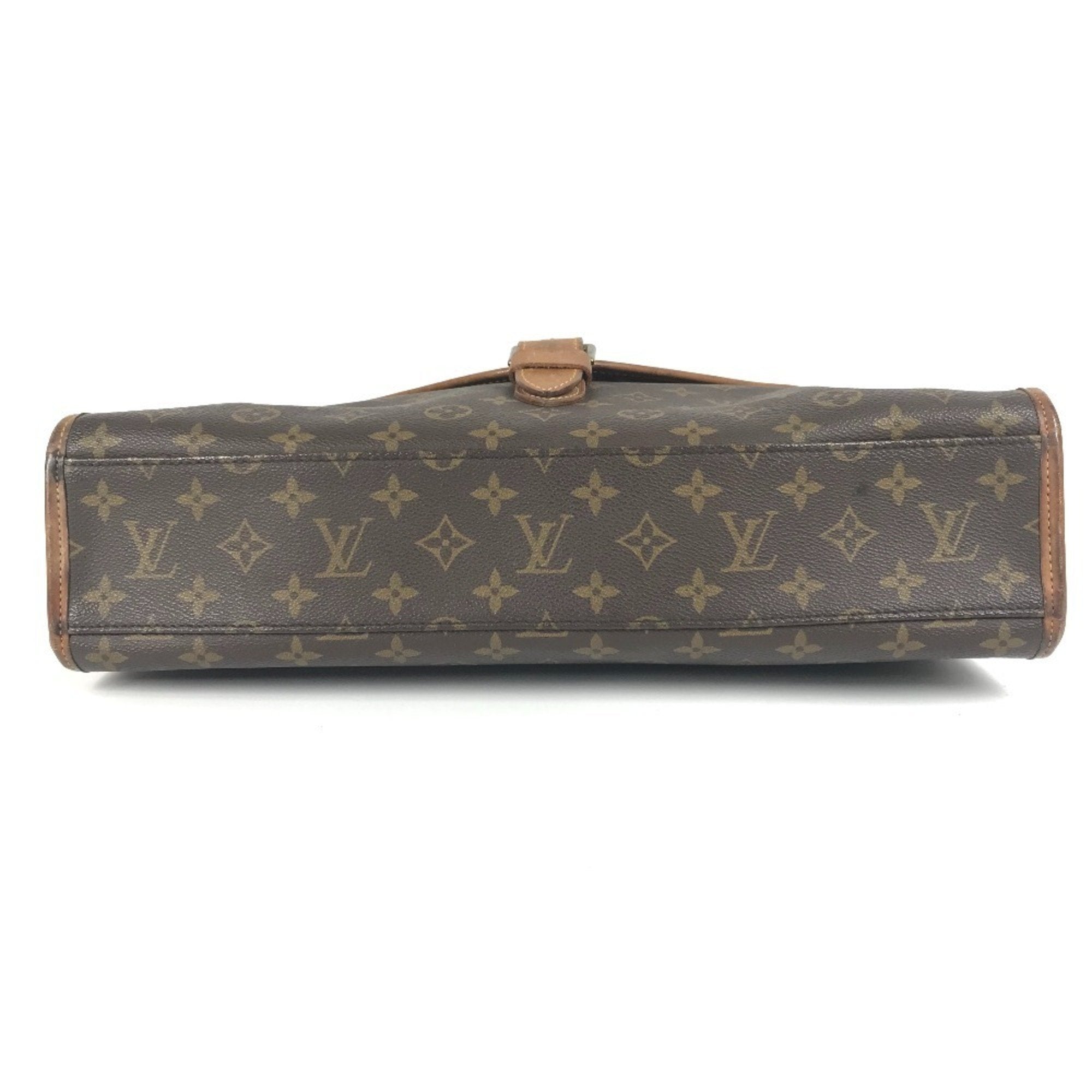 Louis Vuitton Brown Monogram Canvas Handbag Shoulder Bag