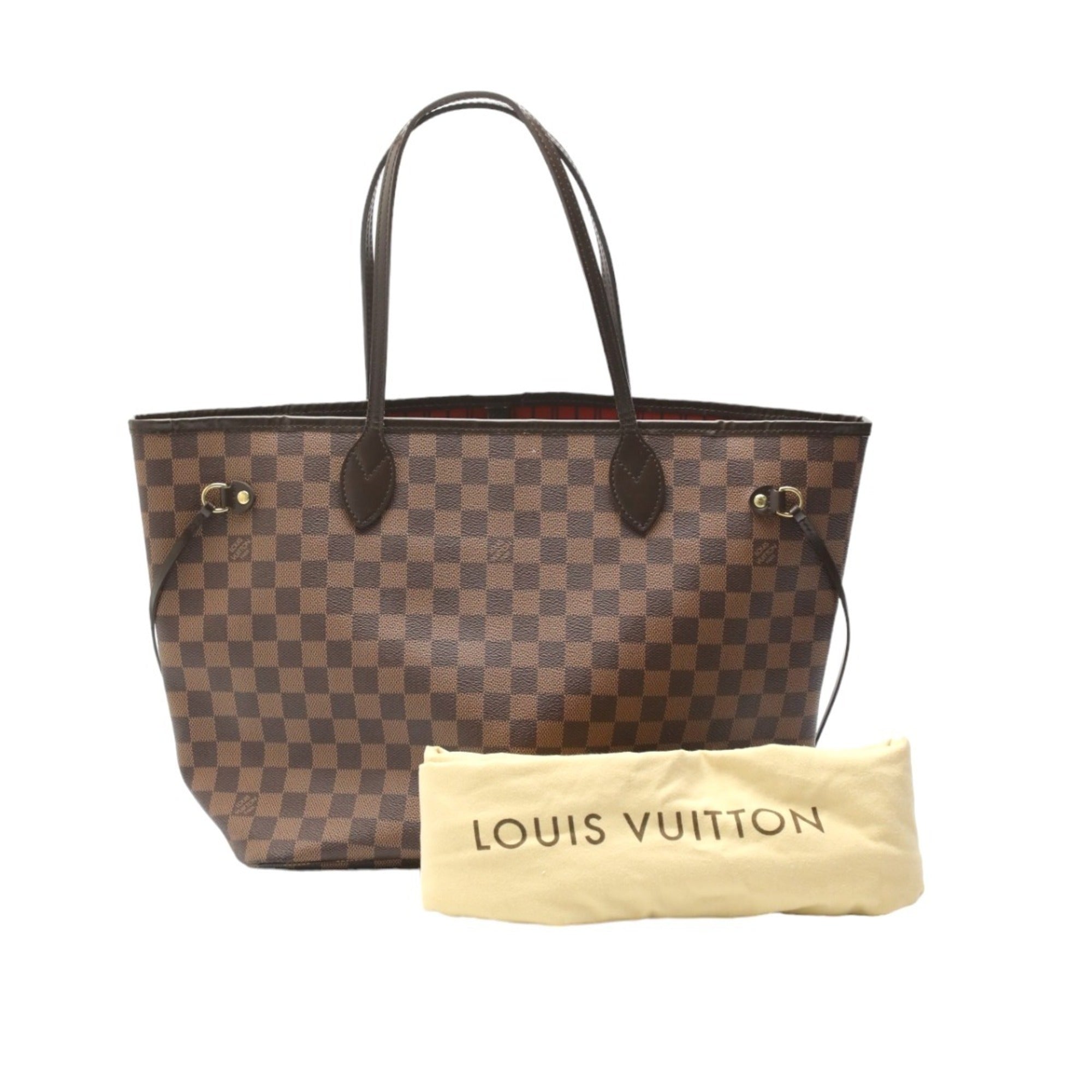 Louis Vuitton Damier Brown Damier Canvas Tote Bag
