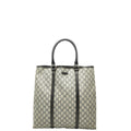 Gucci Beige Pvc Leather Tote Bag (Pre-Owned)