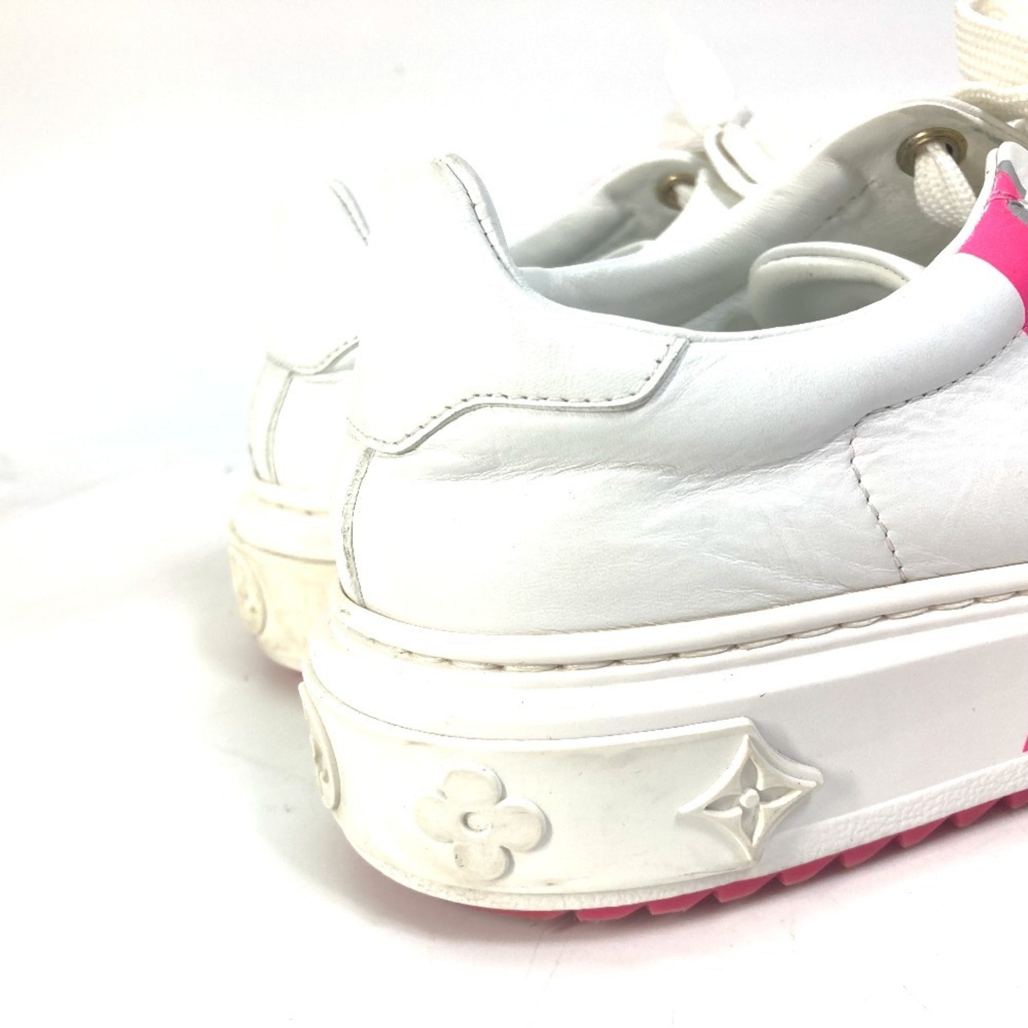 Louis Vuitton Pink White Sneakers