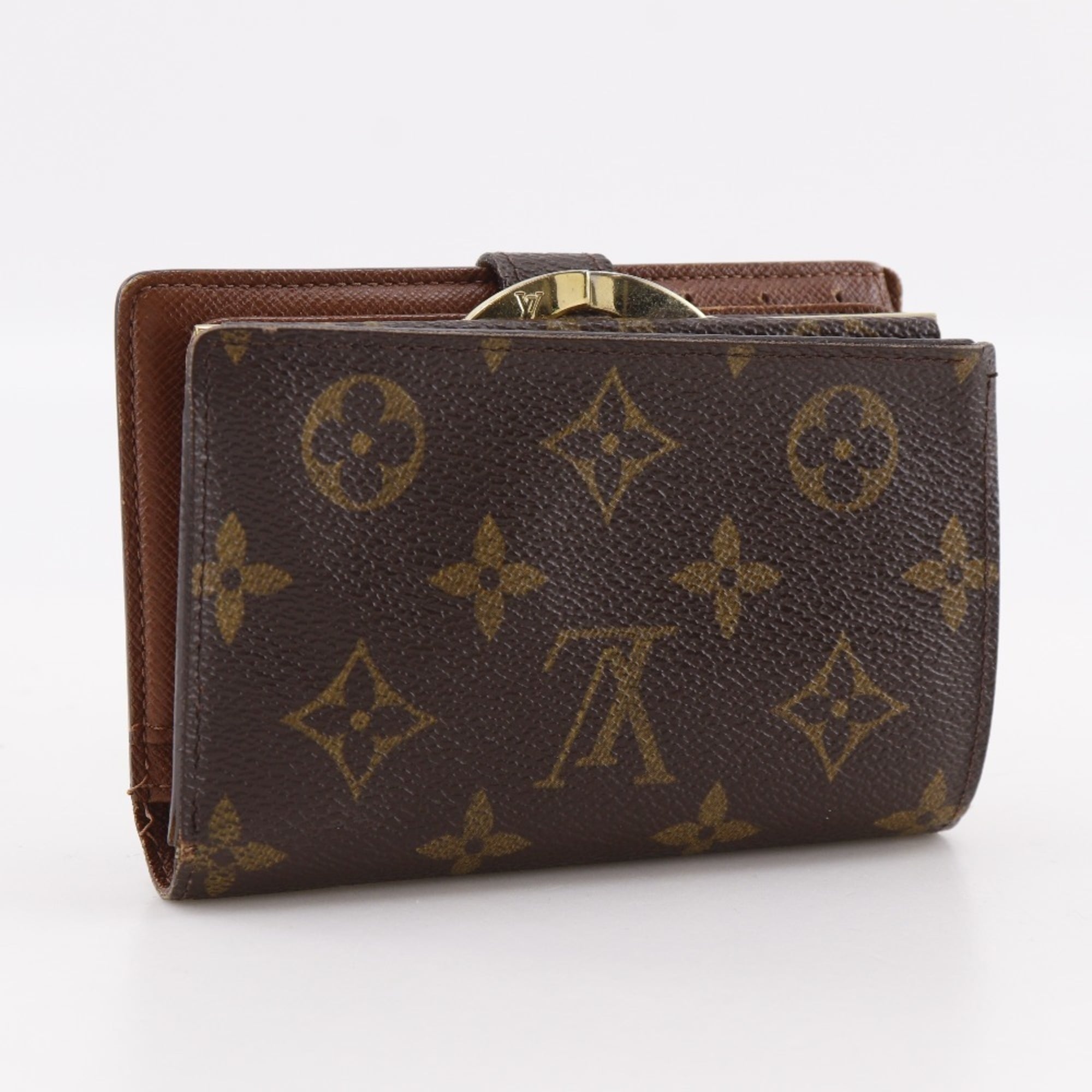 Louis Vuitton Brown Monogram Canvas Wallet