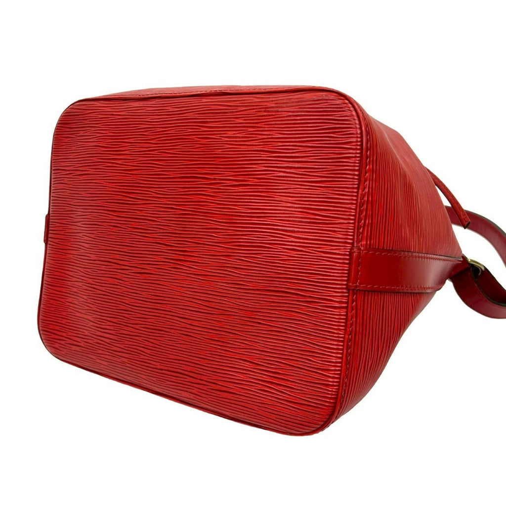 Louis Vuitton Red Color Epi Leather Shoulder Bag