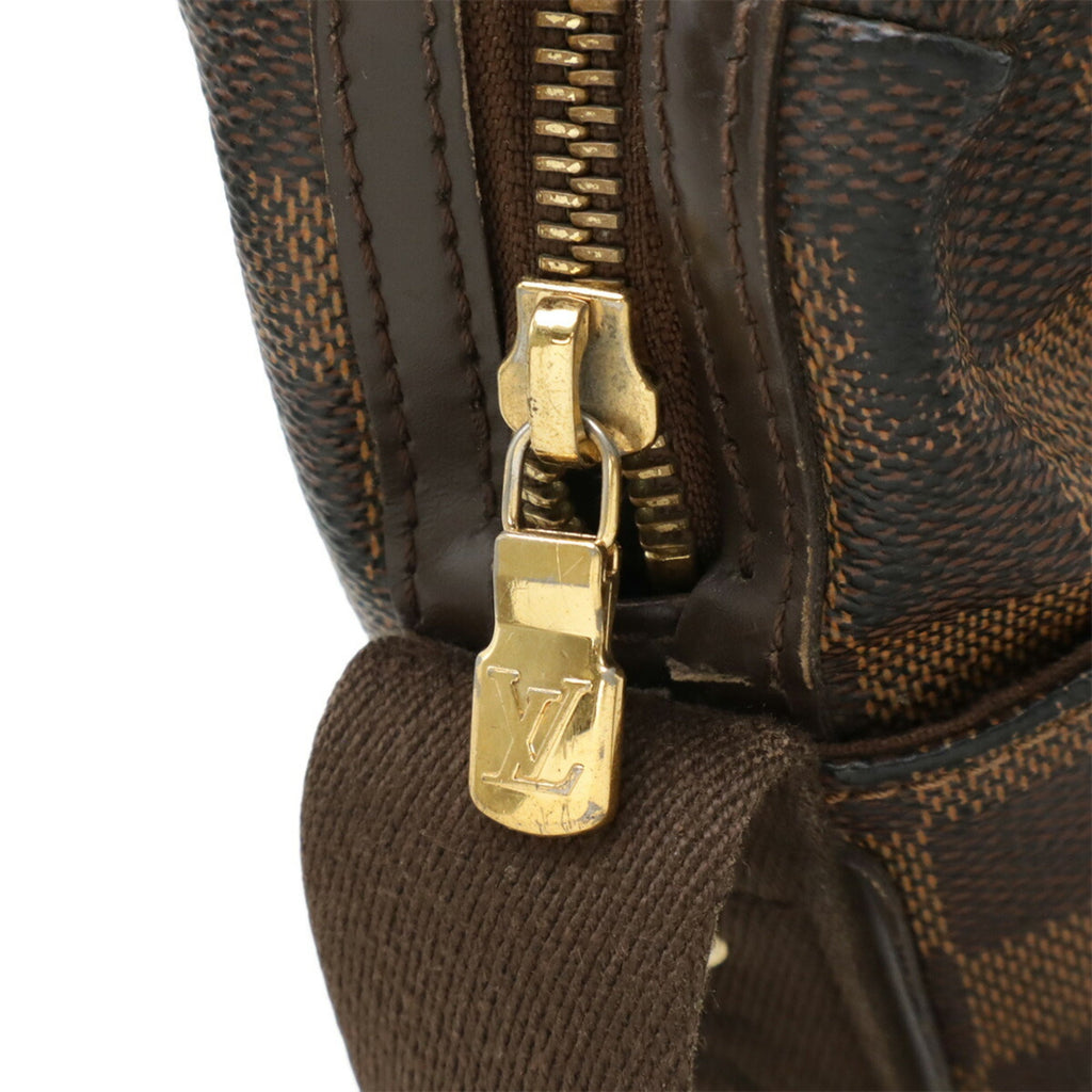 Louis Vuitton Brown Pvc Shoulder Bag