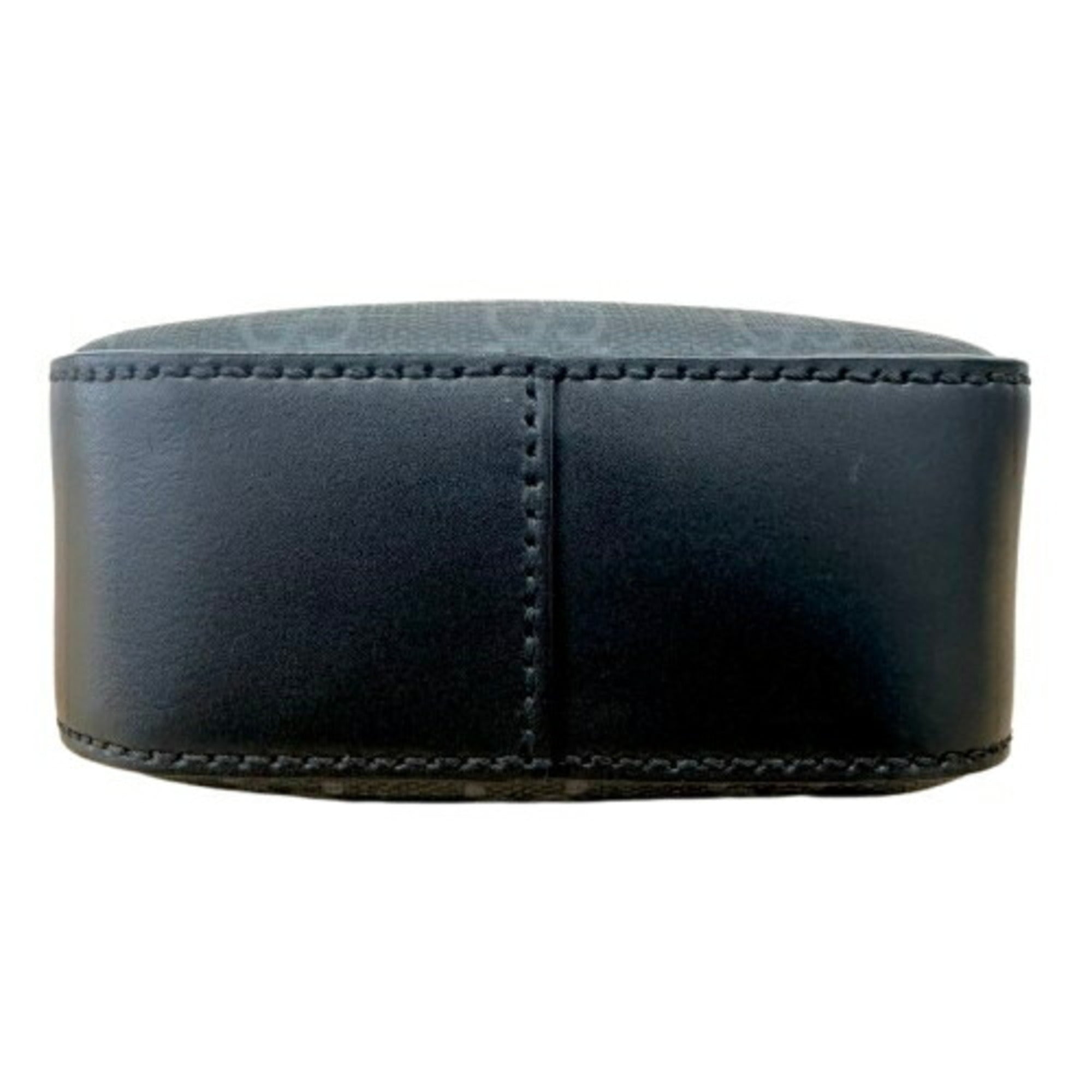 Gucci Black Coated Canvas Messenger Bag Shoulder Bag (Pre-Owned)