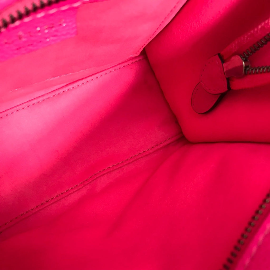 Celine Pink Leather Handbag