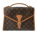 Louis Vuitton Brown Monogram Canvas Handbag