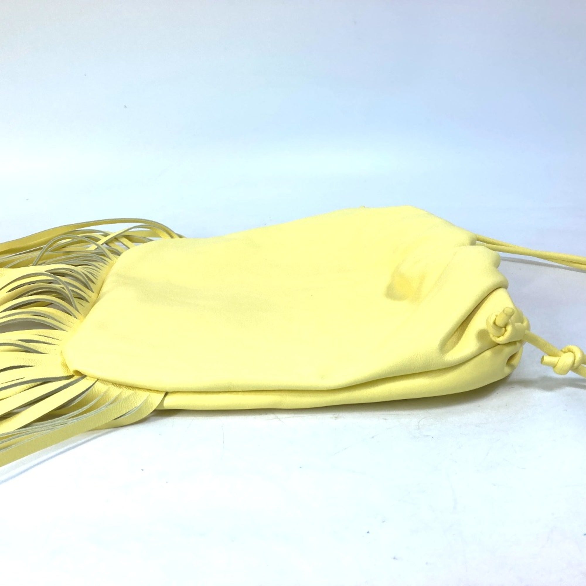 Bottega Veneta Yellow Leather Shoulder Bag