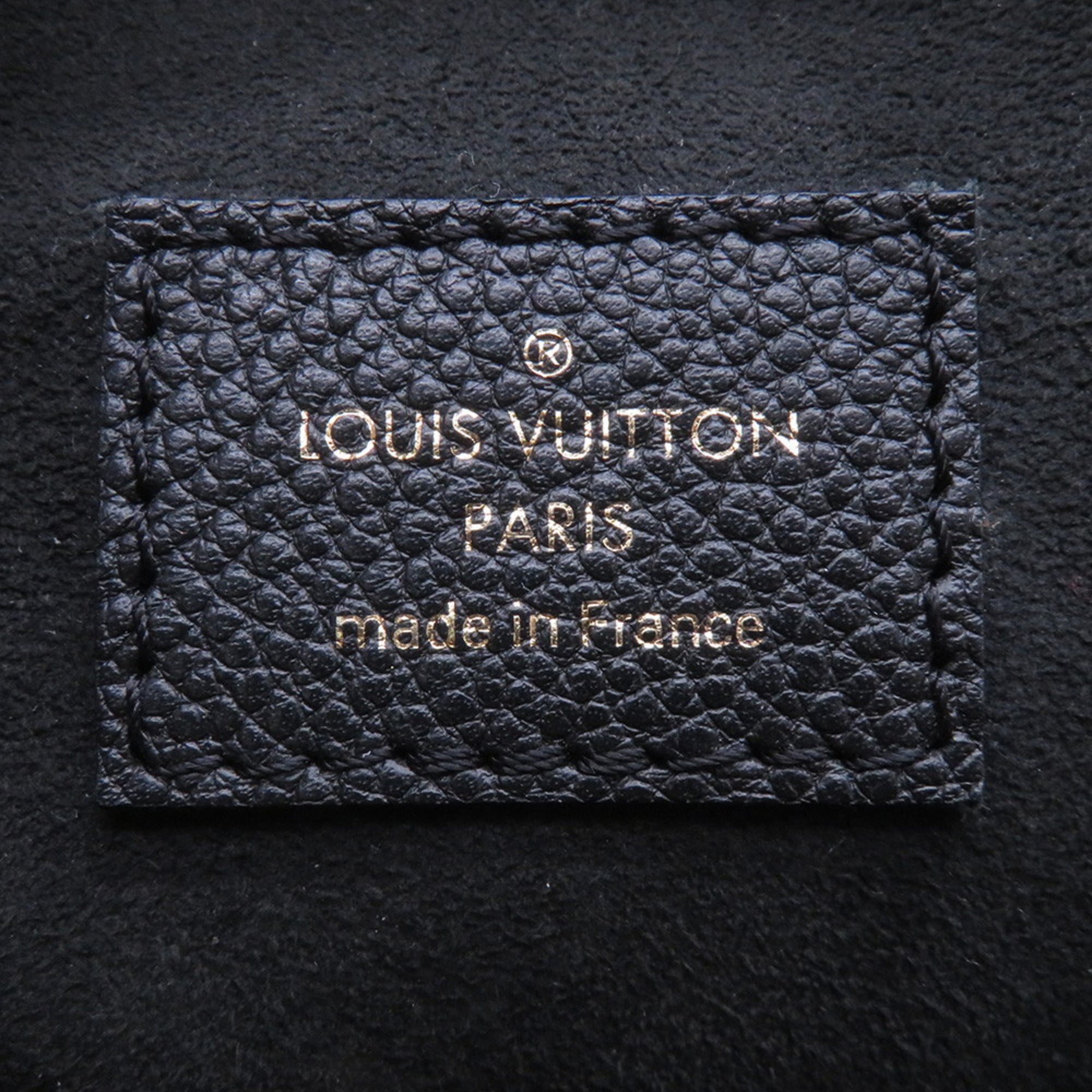 Louis Vuitton Monogram Empreinte Black Noir Monogram Empreinte Shoulder Bag