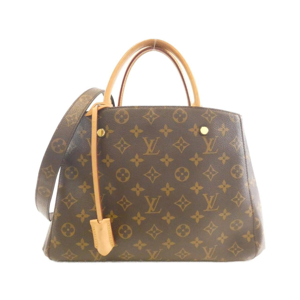 Louis Vuitton Marron Monogram Monogram Coated Canvas Handbag