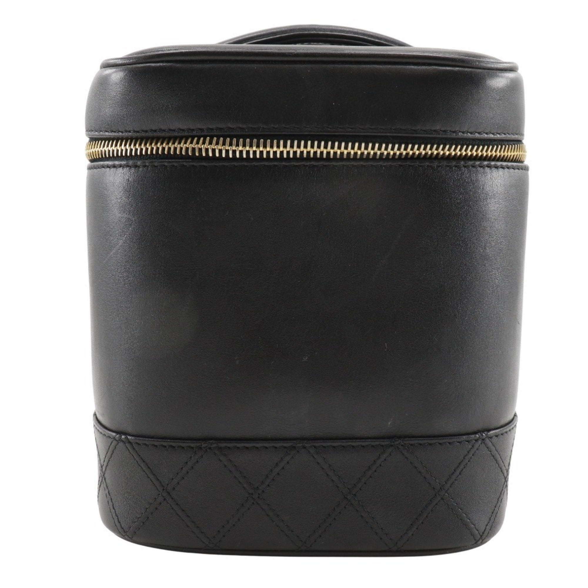 Chanel Black Leather Handbag Pouch