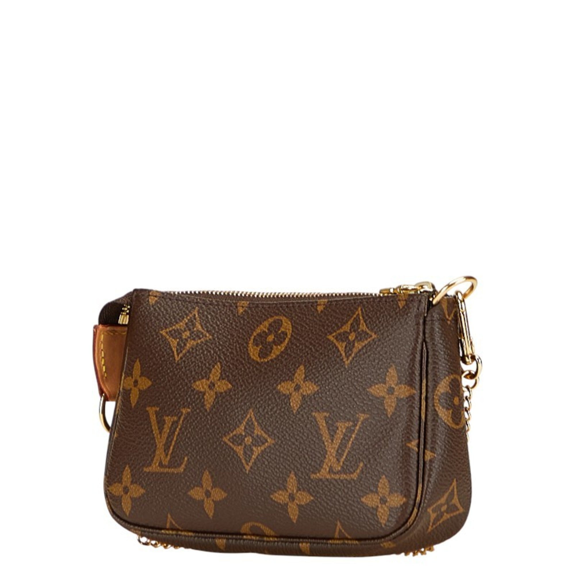 Louis Vuitton Monogram Brown Pvc Leather Pochette