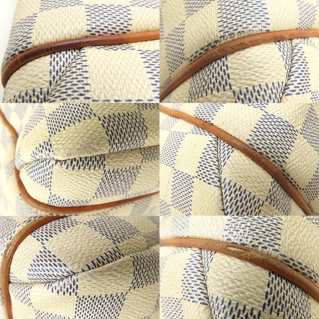 Louis Vuitton Damier Azur Damier Azur Canvas Tote Bag