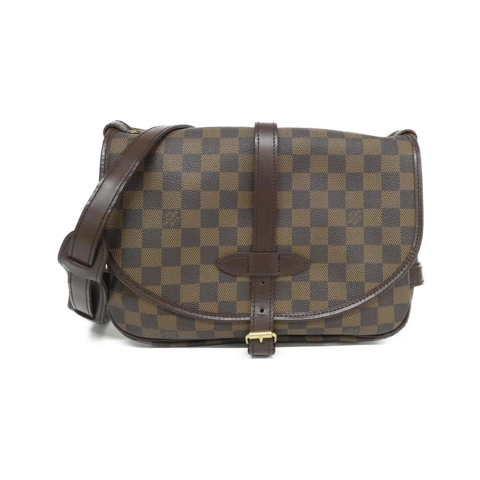 Louis Vuitton Damier Ebene Coated Canvas Shoulder Bag