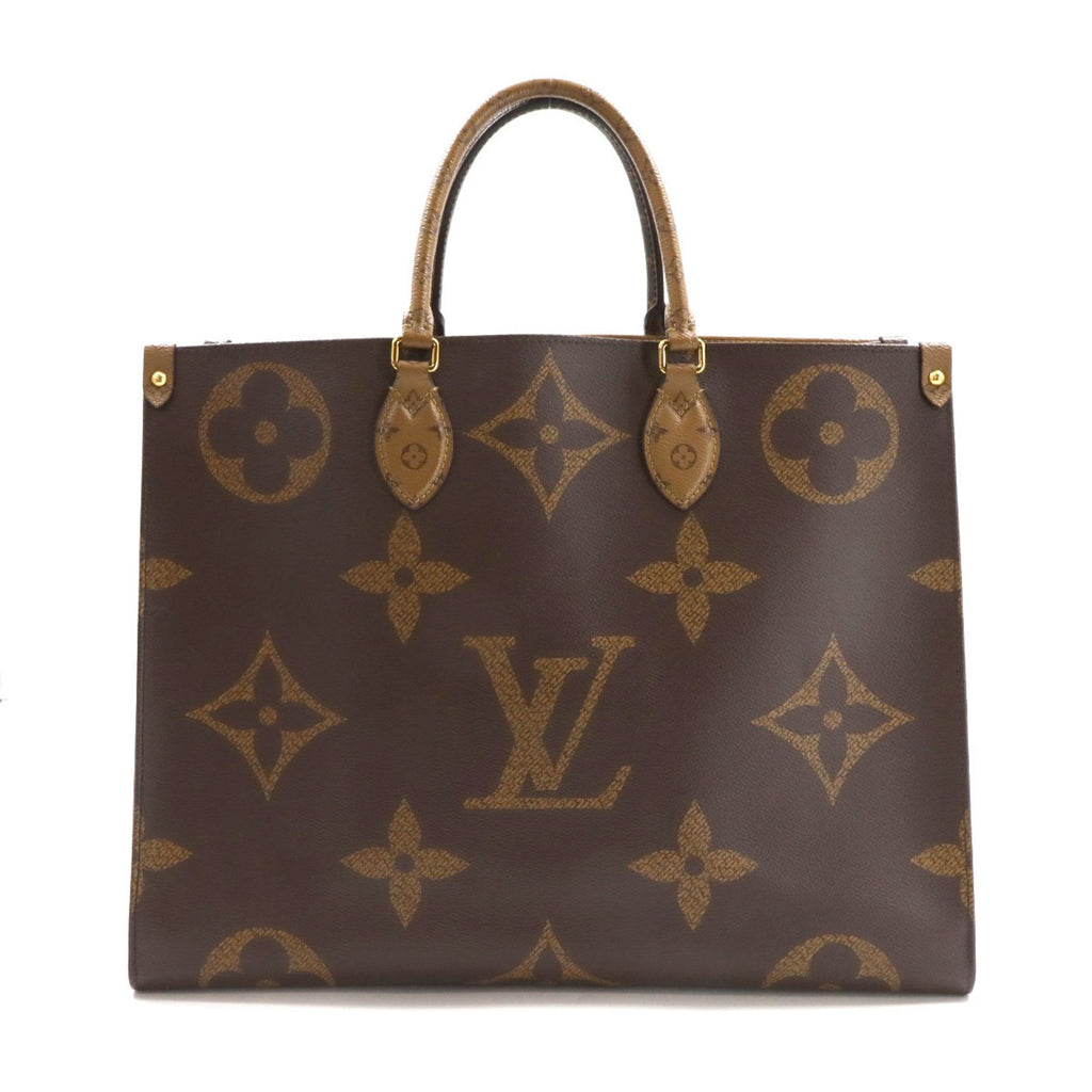Louis Vuitton Monogram Monogram Reverse Monogram Monogram Reverse Shoulder Bag Tote Bag
