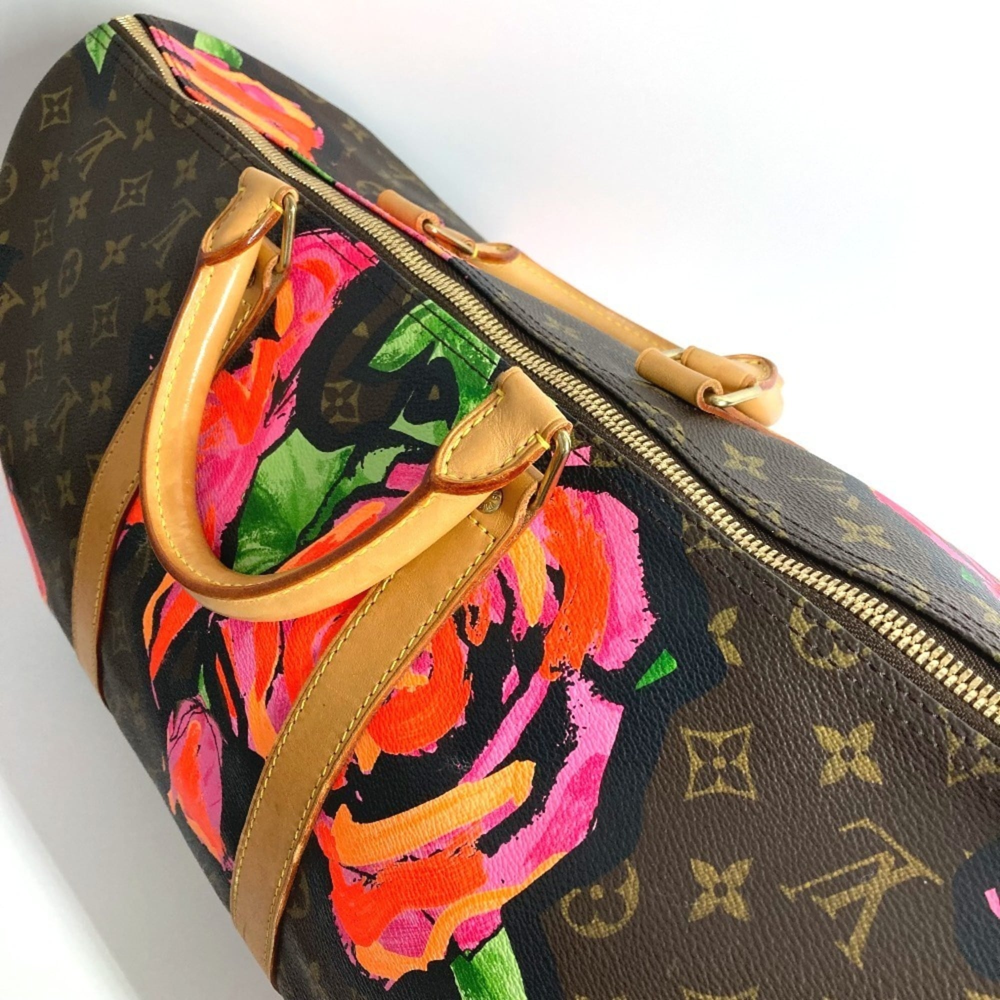 Louis Vuitton Monogram Rose Brown Monogram Rose Pink Monogram Boston Bag