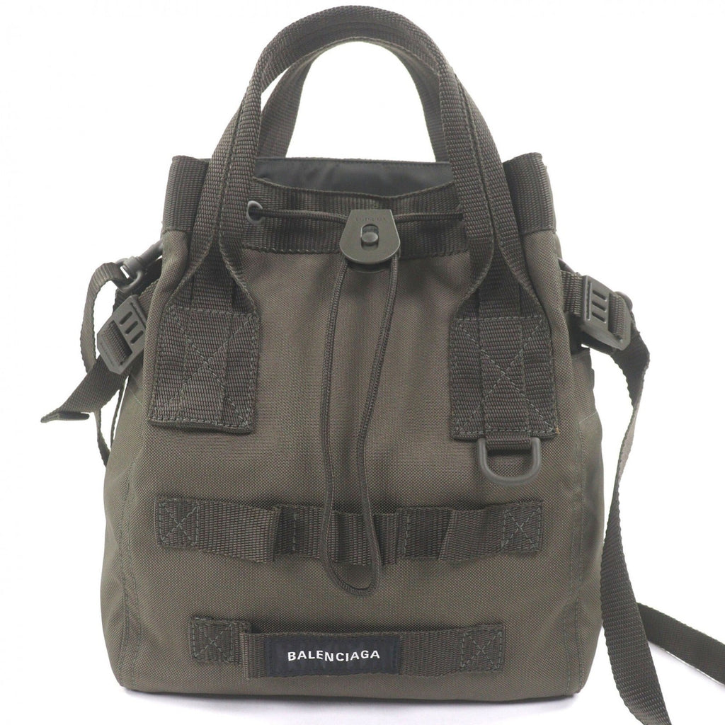 Balenciaga Khaki Polyamide Handbag Shoulder