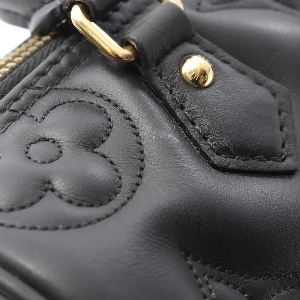 Louis Vuitton Black Noir Leather Handbag