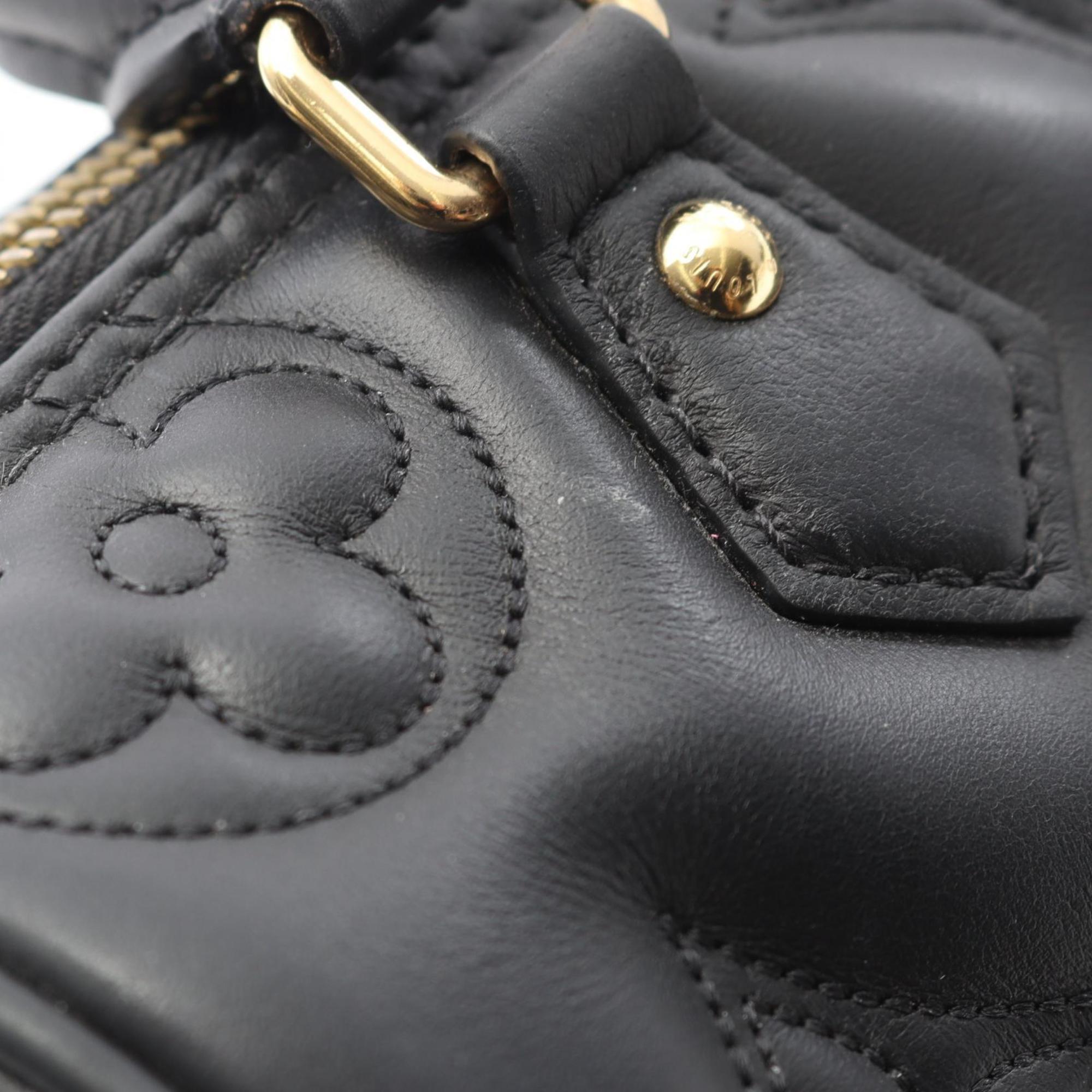 Louis Vuitton Black Noir Leather Handbag